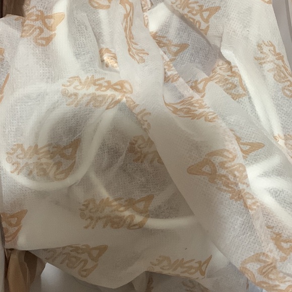 LORI WHITE STRAPPY LACE UP SQUARE TOE FLARED BLOCK HEELS - Picture 4 of 6